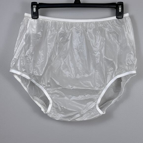 Fiberlinks Textiles Inc. Waterproof Vinyl Pull-On Pant Size XXL Clear See Thru - Picture 1 of 11
